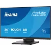 iiyama ProLite T2454MSC-B3AG kompiuterio monitorius 60,5 cm (23,8 colio) 1920 x 1080 pikselių Full HD LED jutiklinis ekranas keliems vartotojams Juoda