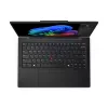 Lenovo ThinkPad T14s Gen 6 (Snapdragon) Copilot+ PC X1E-78-100 nešiojamas kompiuteris 35,6 cm (14 colių) WUXGA 32 GB LPDDR5x-SDRAM 1 TB SSD Wi-Fi 7 (802.11be) Windows 11 Pro vokiška juoda