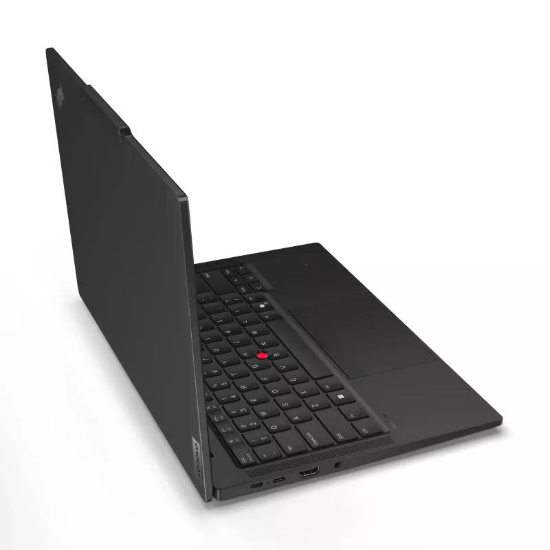 Lenovo ThinkPad T14s Gen 6 (Snapdragon) Copilot+ PC X1E-78-100 nešiojamas kompiuteris 35,6 cm (14 colių) WUXGA 32 GB LPDDR5x-SDRAM 1 TB SSD Wi-Fi 7 (802.11be) Windows 11 Pro vokiška juoda