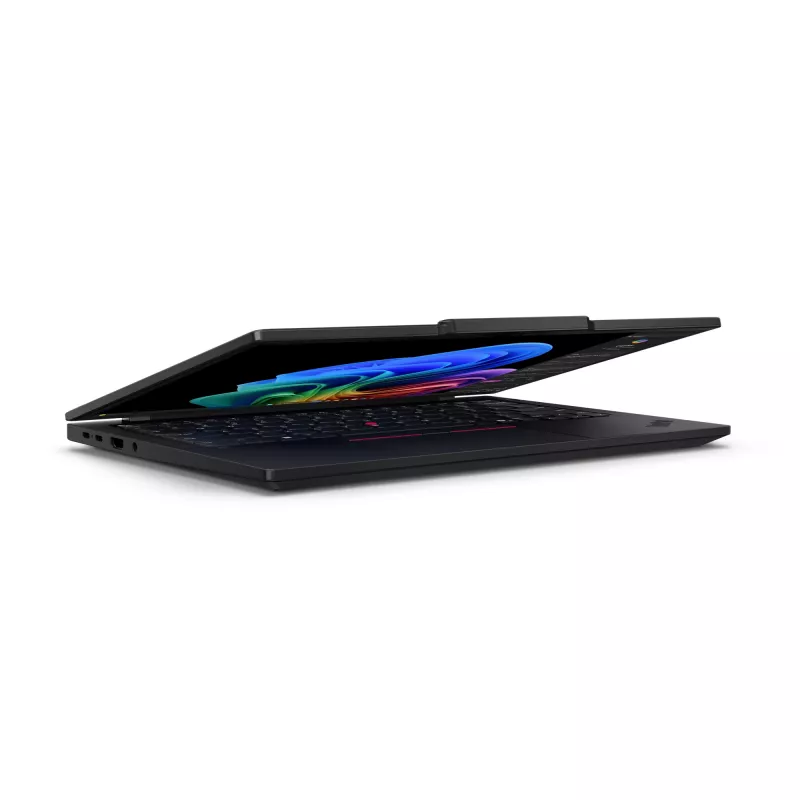 Lenovo ThinkPad T14s Gen 6 (Snapdragon) Copilot+ PC X1E-78-100 nešiojamas kompiuteris 35,6 cm (14 colių) WUXGA 32 GB LPDDR5x-SDRAM 1 TB SSD Wi-Fi 7 (802.11be) Windows 11 Pro vokiška juoda