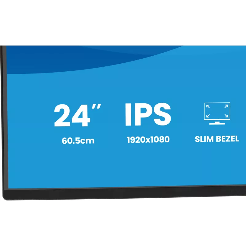 iiyama ProLite X2492HSU-B1 kompiuterio monitorius 60,5 cm (23,8 colio) 1920 x 1080 pikselių Full HD LED juodas