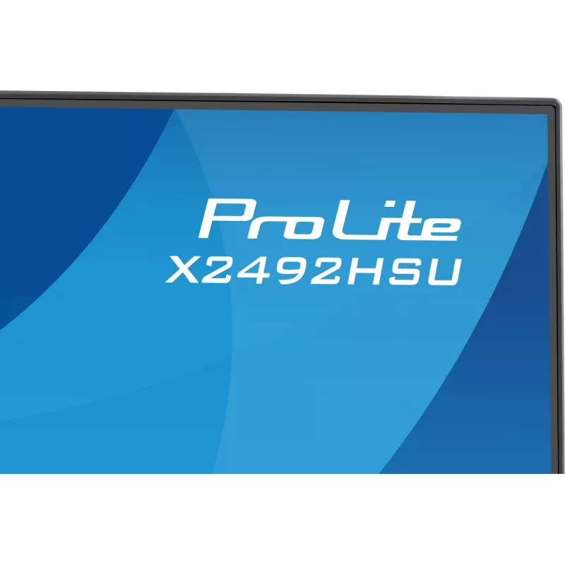 iiyama ProLite X2492HSU-B1 kompiuterio monitorius 60,5 cm (23,8 colio) 1920 x 1080 pikselių Full HD LED juodas