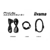 iiyama ProLite X2492HSU-B1 kompiuterio monitorius 60,5 cm (23,8 colio) 1920 x 1080 pikselių Full HD LED juodas