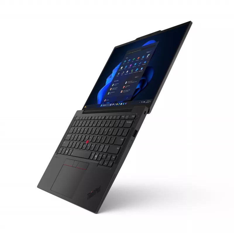 Nešiojamas kompiuteris Lenovo ThinkPad X13 Gen 6 (Intel) Intel Core Ultra 5 225U 33,8 cm (13,3 colio) WUXGA 32 GB LPDDR5x-SDRAM 1 TB SSD Wi-Fi 7 (802.11be) Windows 11 Pro vokiška juoda