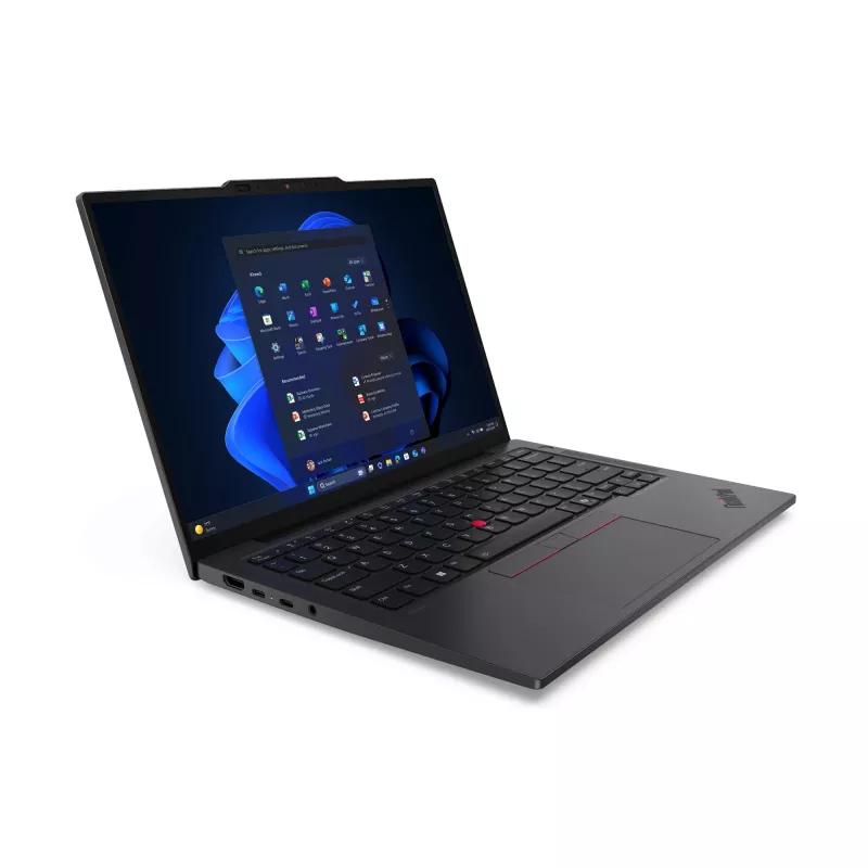 Nešiojamas kompiuteris Lenovo ThinkPad X13 Gen 6 (Intel) Intel Core Ultra 5 225U 33,8 cm (13,3 colio) WUXGA 32 GB LPDDR5x-SDRAM 1 TB SSD Wi-Fi 7 (802.11be) Windows 11 Pro vokiška juoda