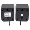 Manhattan 2600 Series Speaker System, Small Size, Big Sound, Two Speakers, Stereo, USB power, Output: 2x 3W, 3.5mm plug for sound, In-Line volume control, kabelis 0.9m, Juoda, Three Year Warranty