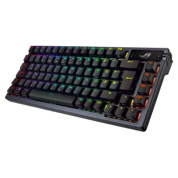 ASUS ROG Azoth klaviatūra Gaming USB + RF Wireless + Bluetooth QWERTY Juoda