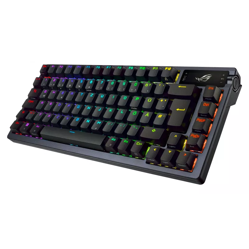 ASUS ROG Azoth klaviatūra Gaming USB + RF Wireless + Bluetooth QWERTY Juoda