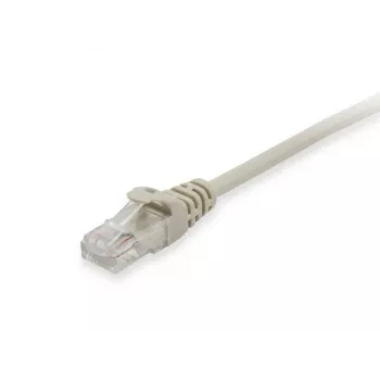Equip Cat.6A U/UTP komutacinis kabelis, 0,5 m, smėlio spalvos, 0,5 m, Cat6a, U/UTP (UTP), RJ-45, RJ-45, Smėlio