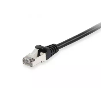 Equip Cat.6 S/FTP komutacinis kabelis, 2,0 m, juodas, 34 vnt./rinkinys, 2 m, Cat6, S/FTP (S-STP), RJ-45, RJ-45, juodas