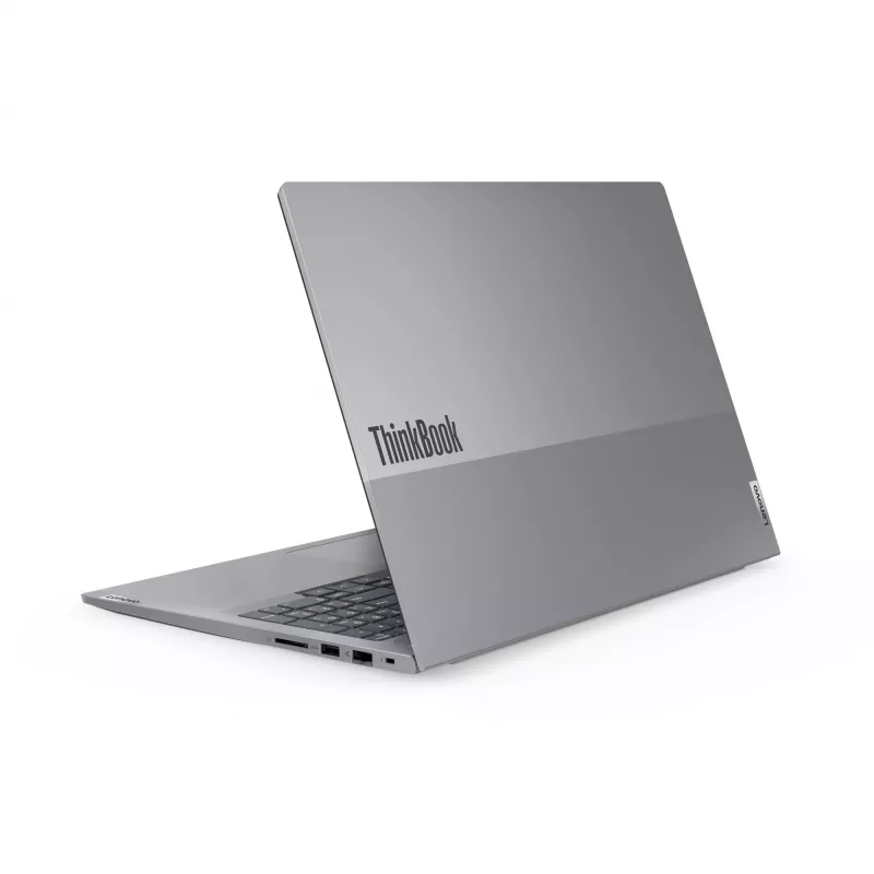 Lenovo ThinkBook 16 G7 ARP AMD Ryzen™ 5 7535HS Nešiojamas kompiuteris 40.6 cm (16 colių) WUXGA 32 GB DDR5-SDRAM 512 GB SSD Wi-Fi 6E (802.11ax) Windows 11 Pro German Pilka