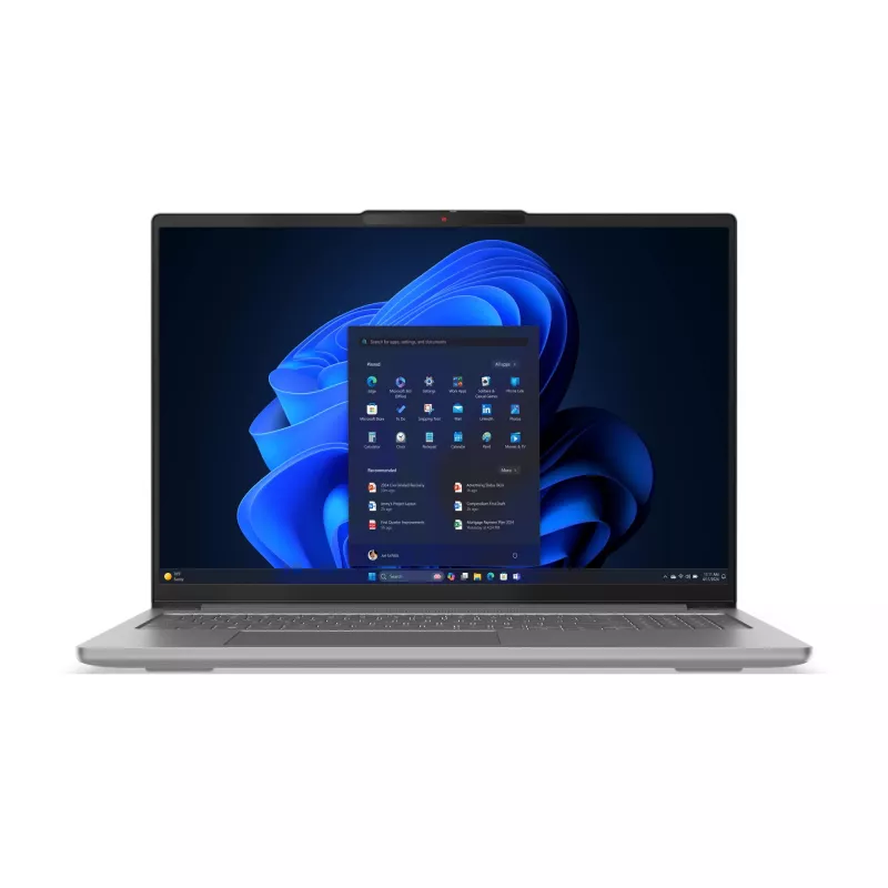 Lenovo IdeaPad Pro 5 16IAH10 Intel Core Ultra 9 285H Nešiojamasis kompiuteris 40,6 cm (16 colių) 2.8K 32 GB LPDDR5x-SDRAM 1 TB SSD Wi-Fi 7 (802.11be) Windows 11 Pro Vokietijos pilka