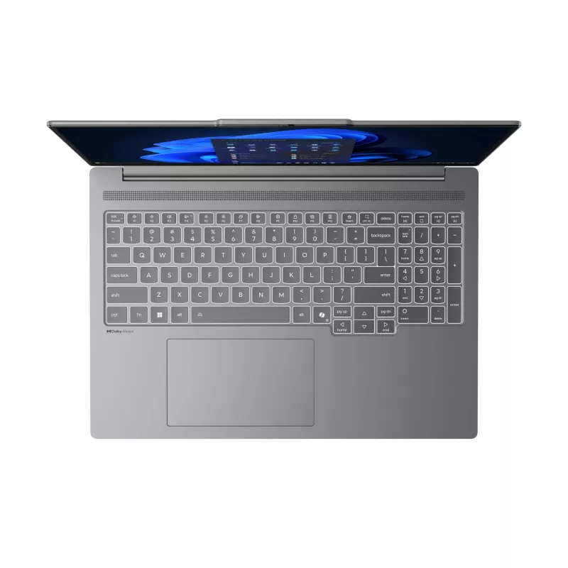 Lenovo IdeaPad Pro 5 16IAH10 Intel Core Ultra 9 285H Nešiojamasis kompiuteris 40,6 cm (16 colių) 2.8K 32 GB LPDDR5x-SDRAM 1 TB SSD Wi-Fi 7 (802.11be) Windows 11 Pro Vokietijos pilka