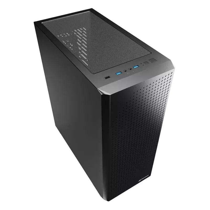 PC Case Sharkoon VS9 Midi Tower Juoda
