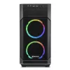 SHARKOON bokšto korpusas - V1000 RGB Micro Tower juodas