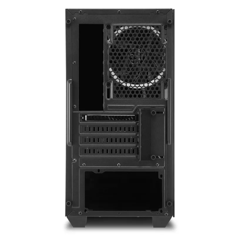 SHARKOON bokšto korpusas - V1000 RGB Micro Tower juodas