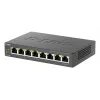Nevaldomas jungiklis D-Link DGS-1008P/E, L2, 8 prievadai, PoE