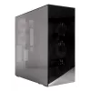ARCTIC Xtender VG (Mirror Black) Premium E-ATX PC Case su vertikaliu GPU montavimu
