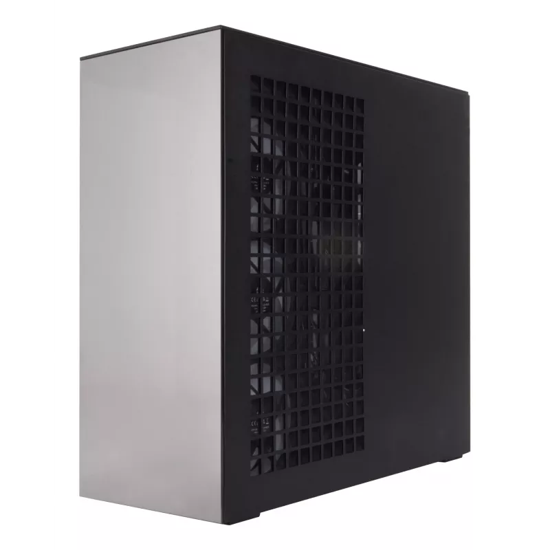 ARCTIC Xtender VG (Mirror Black) Premium E-ATX PC Case su vertikaliu GPU montavimu