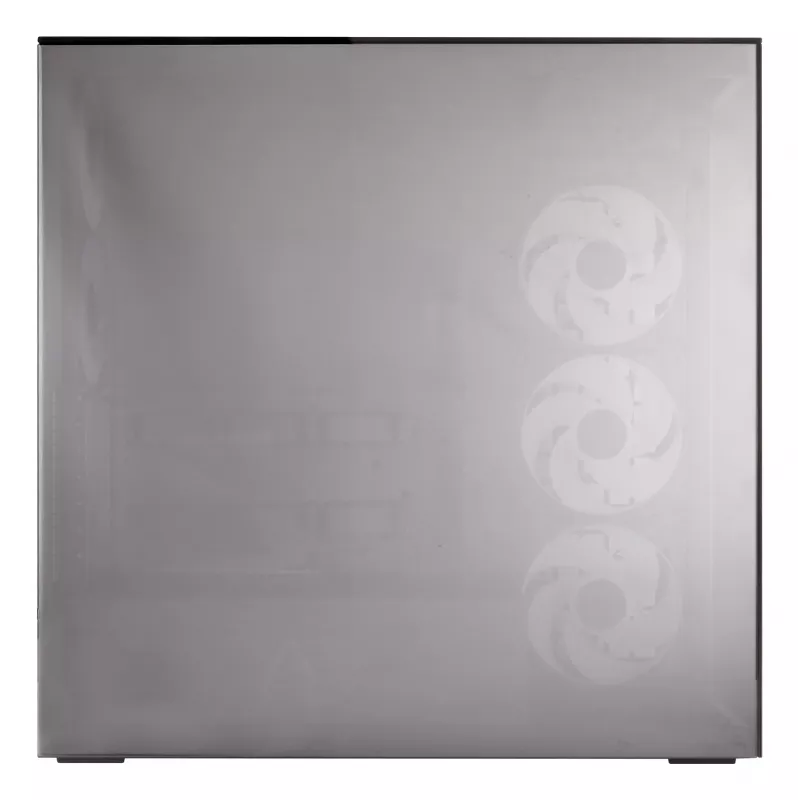 ARCTIC Xtender VG (Mirror Black) Premium E-ATX PC Case su vertikaliu GPU montavimu