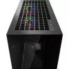 ARCTIC Xtender VG (Mirror Black) Premium E-ATX PC Case su vertikaliu GPU montavimu