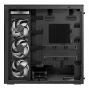 ARCTIC Xtender VG (Mirror Black) Premium E-ATX PC Case su vertikaliu GPU montavimu