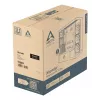 ARCTIC Xtender VG (Mirror Black) Premium E-ATX PC Case su vertikaliu GPU montavimu