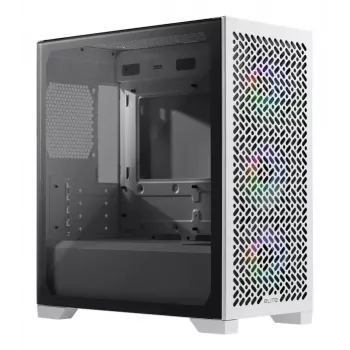 PC korpusas Cooler Master Elite 302 White mATX su 3x 120mm ARGB ventiliatoriais