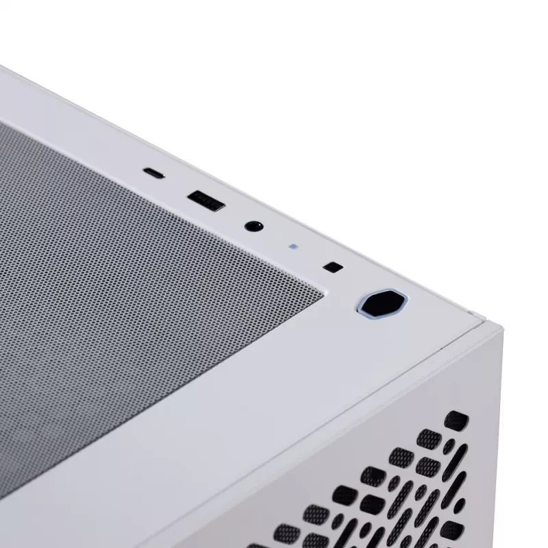 PC korpusas Cooler Master Elite 302 White mATX su 3x 120mm ARGB ventiliatoriais