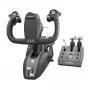 Thrustmaster TCA Yoke Pack Boeing Edition Juoda, Pilka USB Fightstick PC, Xbox, Xbox One, Xbox One S, Xbox One X, Xbox Series S, Xbox Series X