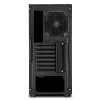 Sharkoon TG6 RGB Midi Tower juodas kompiuterio korpusas