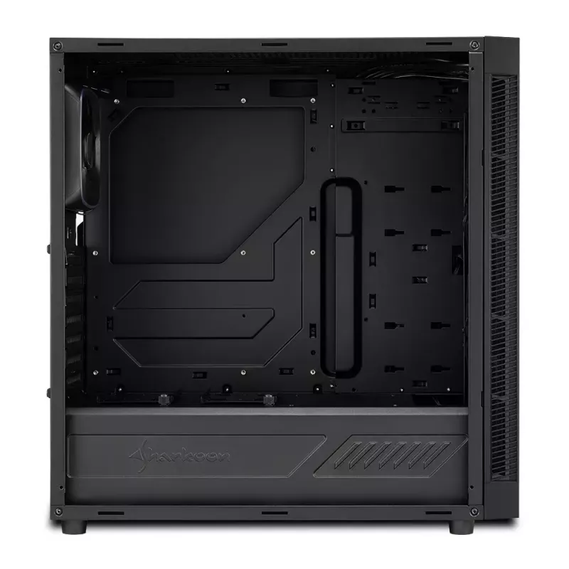 Sharkoon TG6 RGB Midi Tower juodas kompiuterio korpusas