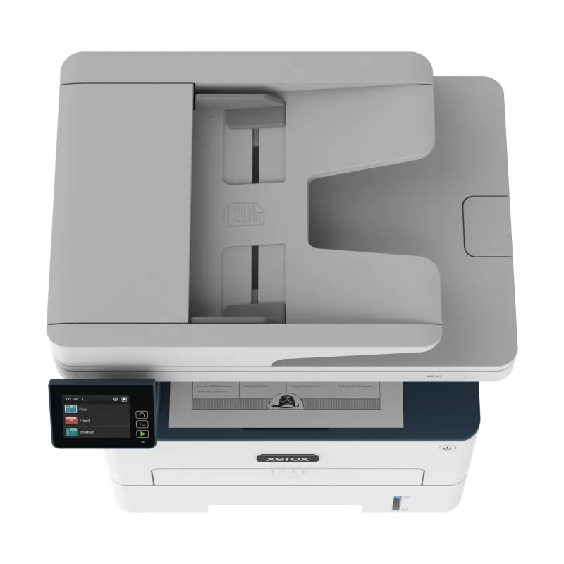 Xerox B235 A4 34ppm belaidis dvipusis kopijavimas/spausdinimas/nuskaitymas/faksas PS3 PCL5e/6 ADF 2 padėklai iš viso 251 lapas