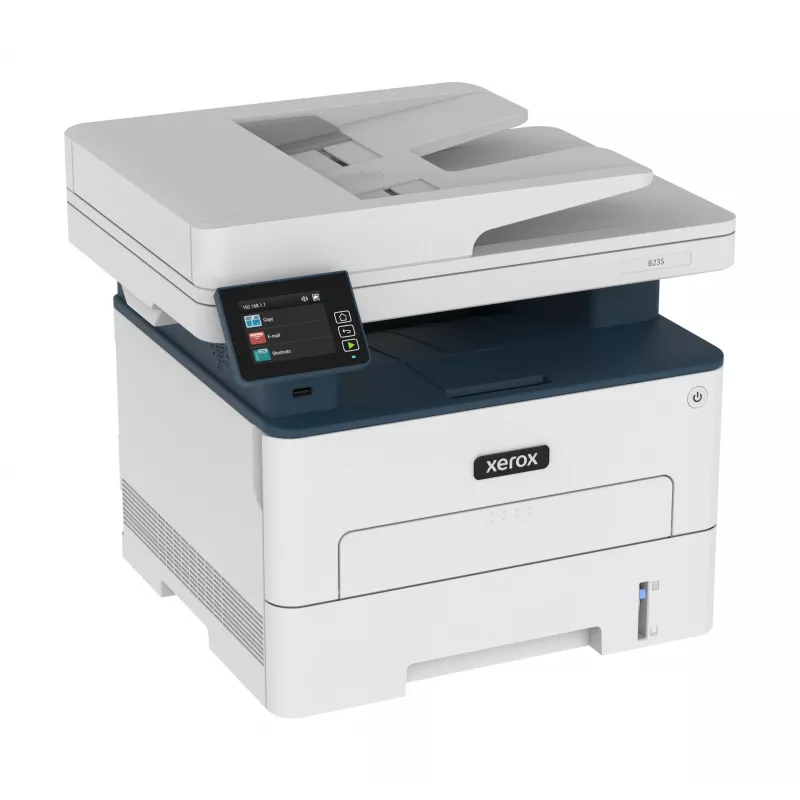 Xerox B235 A4 34ppm belaidis dvipusis kopijavimas/spausdinimas/nuskaitymas/faksas PS3 PCL5e/6 ADF 2 padėklai iš viso 251 lapas