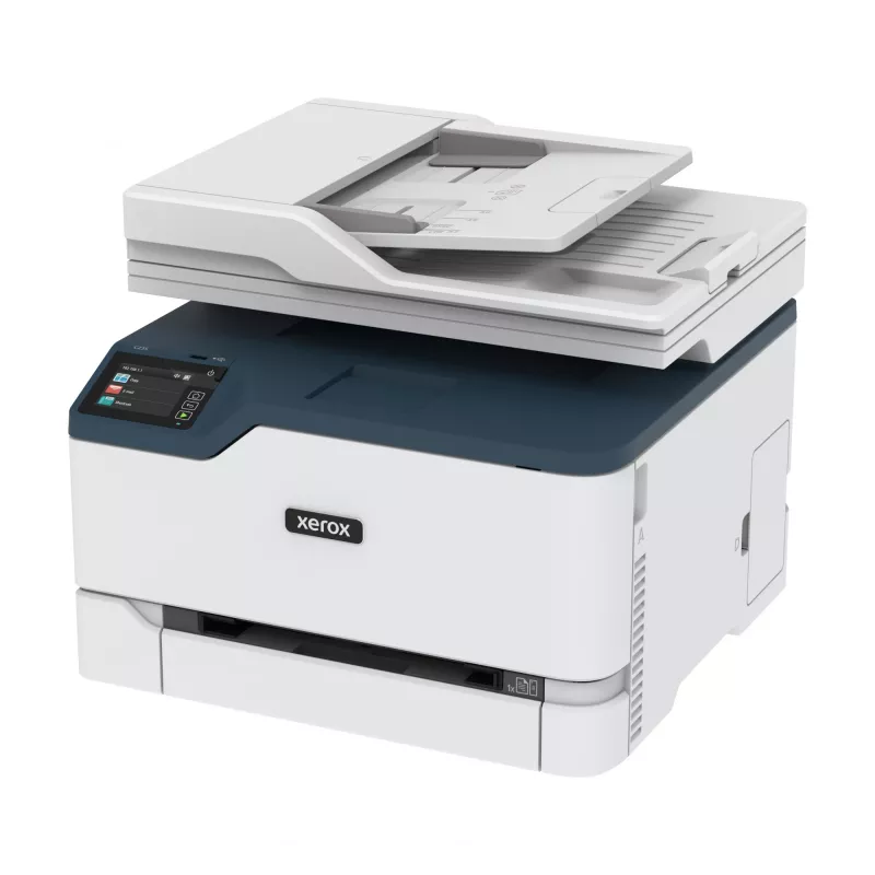 Xerox C235 A4 22ppm belaidis kopijavimas/spausdinimas/nuskaitymas/faksas PS3 PCL5e/6 ADF 2 padėklai iš viso 251 lapas