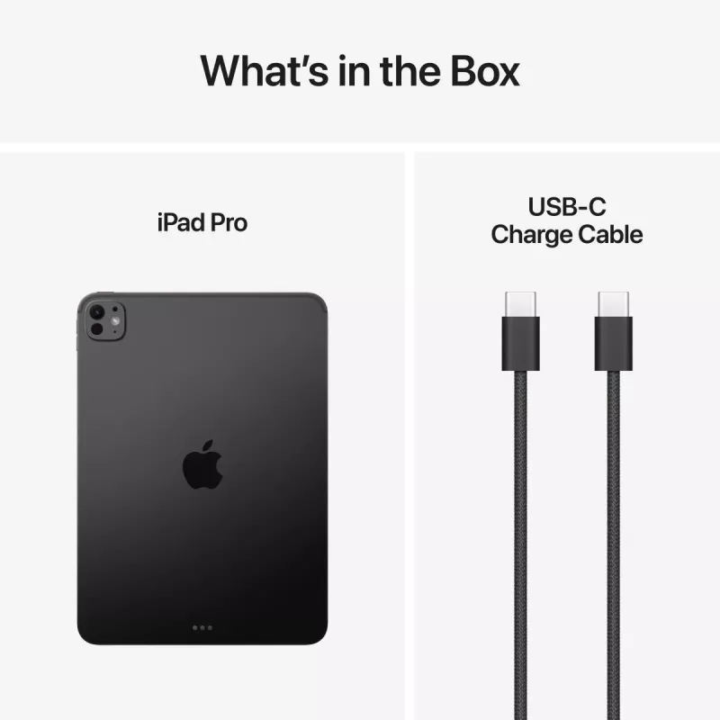 APPLE iPad Pro M5 - 11 colių - Wi-Fi - 256GB - Standartinis stiklas - Kosminė juoda