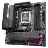 GIGABYTE B650M AORUS ELITE pagrindinė plokštė – AMD Ryzen 9000 procesoriams, 12+2+2 fazių VRM, iki 8000MHz DDR5, 1xPCIe 5.0 + 1xPCIe 4.0 M.2, 2.5GbE LAN, USB 3.2 Gen 2x2