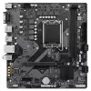 GIGABYTE B760M E pagrindinė plokštė – palaiko 14-os kartos Intel Core procesorius, 6+1+1 fazių VRM, iki 7200MHz DDR5 (OC), 2xPCIe 4.0 M.2, 1 GbE LAN, USB 3.2 Gen 1