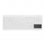 Contour Design Active Key Contour QuickClean Medical klaviatūra IP68 Touchpad Compact Wired White DE C7412