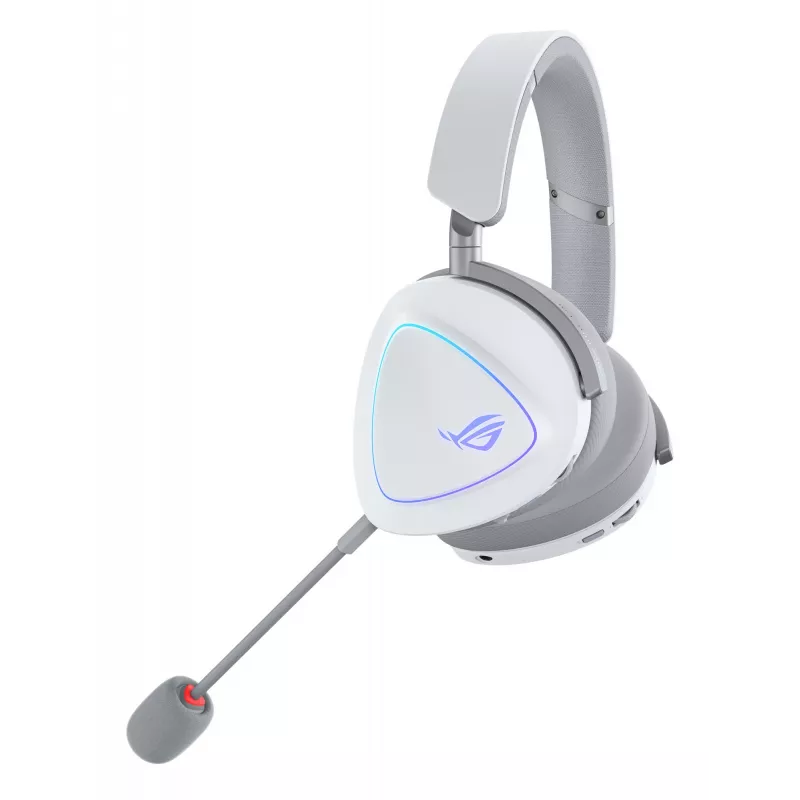 ASUS ROG Delta II ausinės Laidinės ir belaidės Antgalvinės žaidimams USB Type-C Bluetooth Baltos