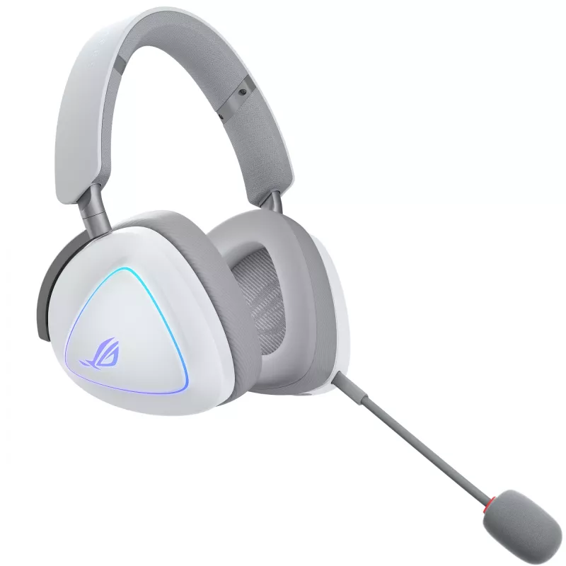 ASUS ROG Delta II ausinės Laidinės ir belaidės Antgalvinės žaidimams USB Type-C Bluetooth Baltos