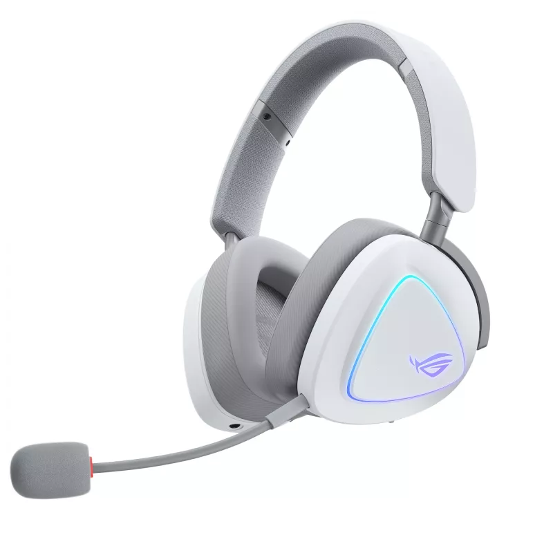 ASUS ROG Delta II ausinės Laidinės ir belaidės Antgalvinės žaidimams USB Type-C Bluetooth Baltos