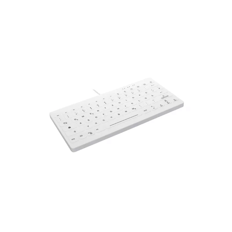 Contour Design Active Key Contour QuickClean medicininė klaviatūra IP68 Mini laidinė balta DE C4112