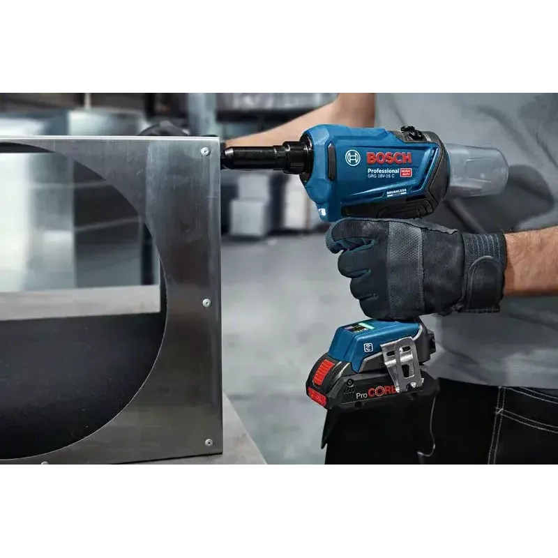 Bosch GRG 18V-16 C Professional belaidė kniedijimo mašina, 18V
