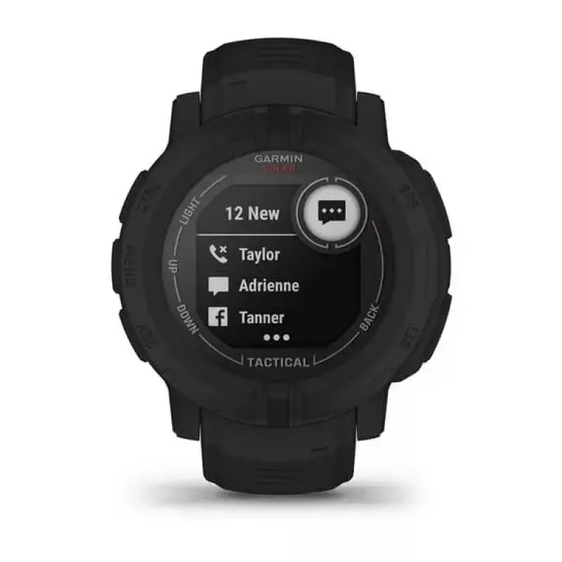 Išmanusis laikrodis Garmin Instinct 2 Solar Tactical Edition juodas