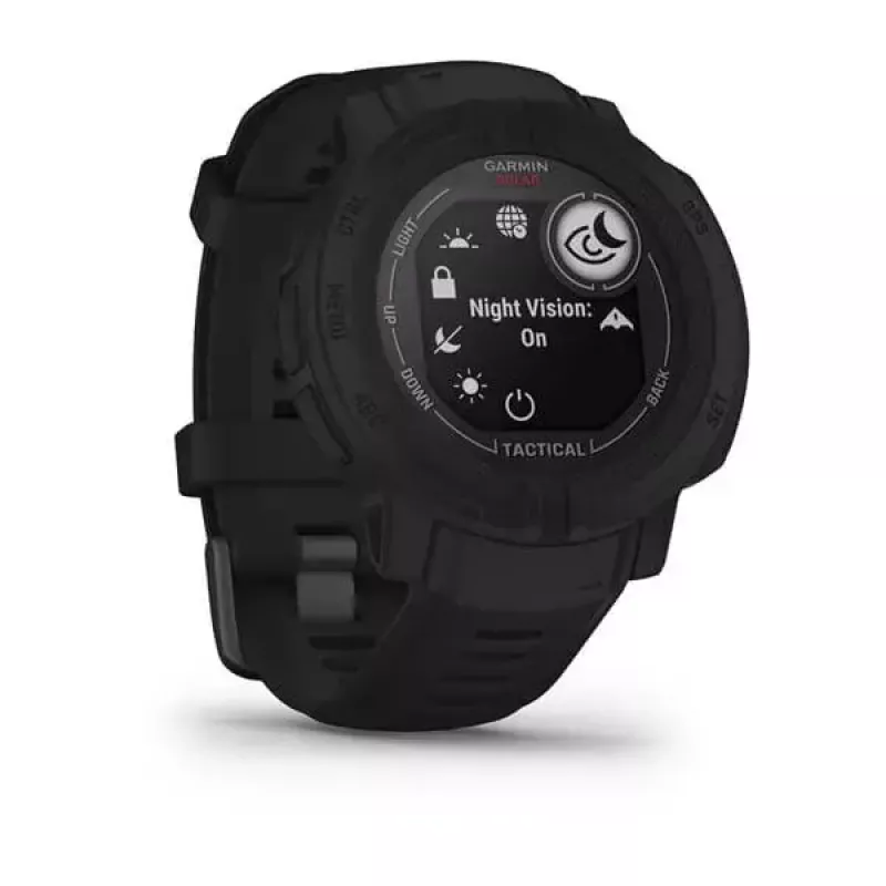 Išmanusis laikrodis Garmin Instinct 2 Solar Tactical Edition juodas