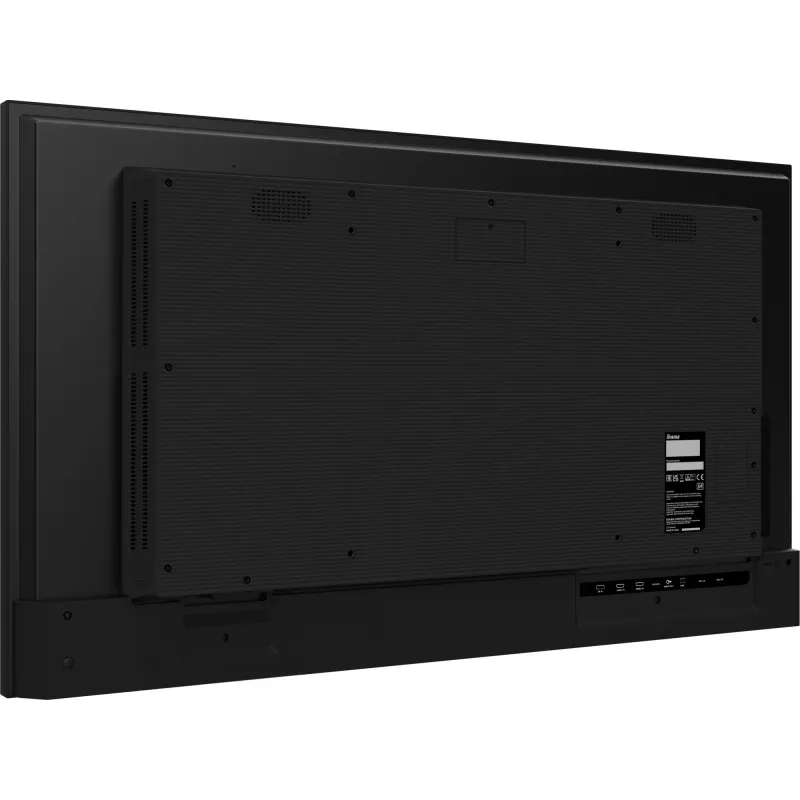 iiyama LH5065UHSB-B1AG Skelbimų ekranas Skaitmeninis skelbimų plokščiasis ekranas 125,7 cm (49,5 colio) LCD Wi-Fi 800 cd/m² 4K Ultra HD Juodas Integruotas procesorius Android 11 24/7