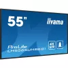 „iiyama LH5565UHSB-B1“ reklaminis ekranas, kiosko dizainas, 138,7 cm (54,6 colio), LED, „Wi-Fi“, 800 cd/m², 4K Ultra HD, juodas, integruotas procesorius, „Android 11“, 24/7