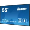 „iiyama LH5565UHSB-B1“ reklaminis ekranas, kiosko dizainas, 138,7 cm (54,6 colio), LED, „Wi-Fi“, 800 cd/m², 4K Ultra HD, juodas, integruotas procesorius, „Android 11“, 24/7