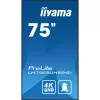 iiyama LH7565UHSB-B1 demonstracinis ekranas Kiosko dizainas 189,2 cm (74,5 colio) LED Wi-Fi 800 cd/m² 4K Ultra HD juodas Įmontuotas procesorius Android 11 24/7